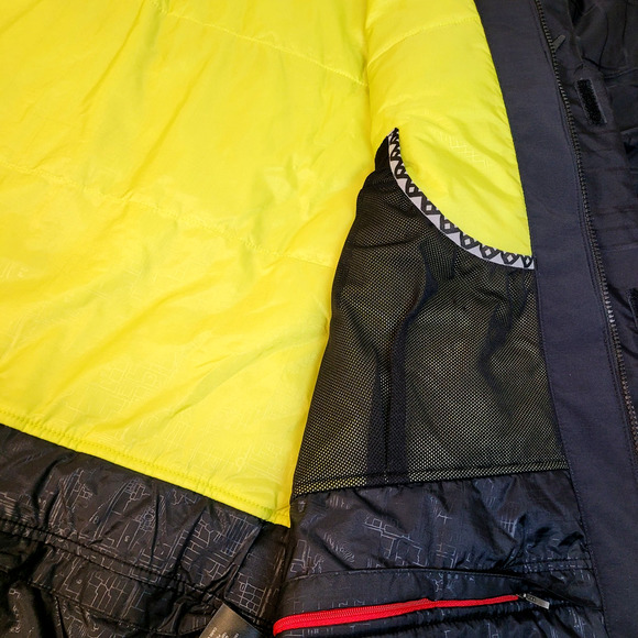 Spyder Ski Jacket Mens Fit Large Waterproof Insulated Freeryde Full Zip Logo - Picture 11 of 16